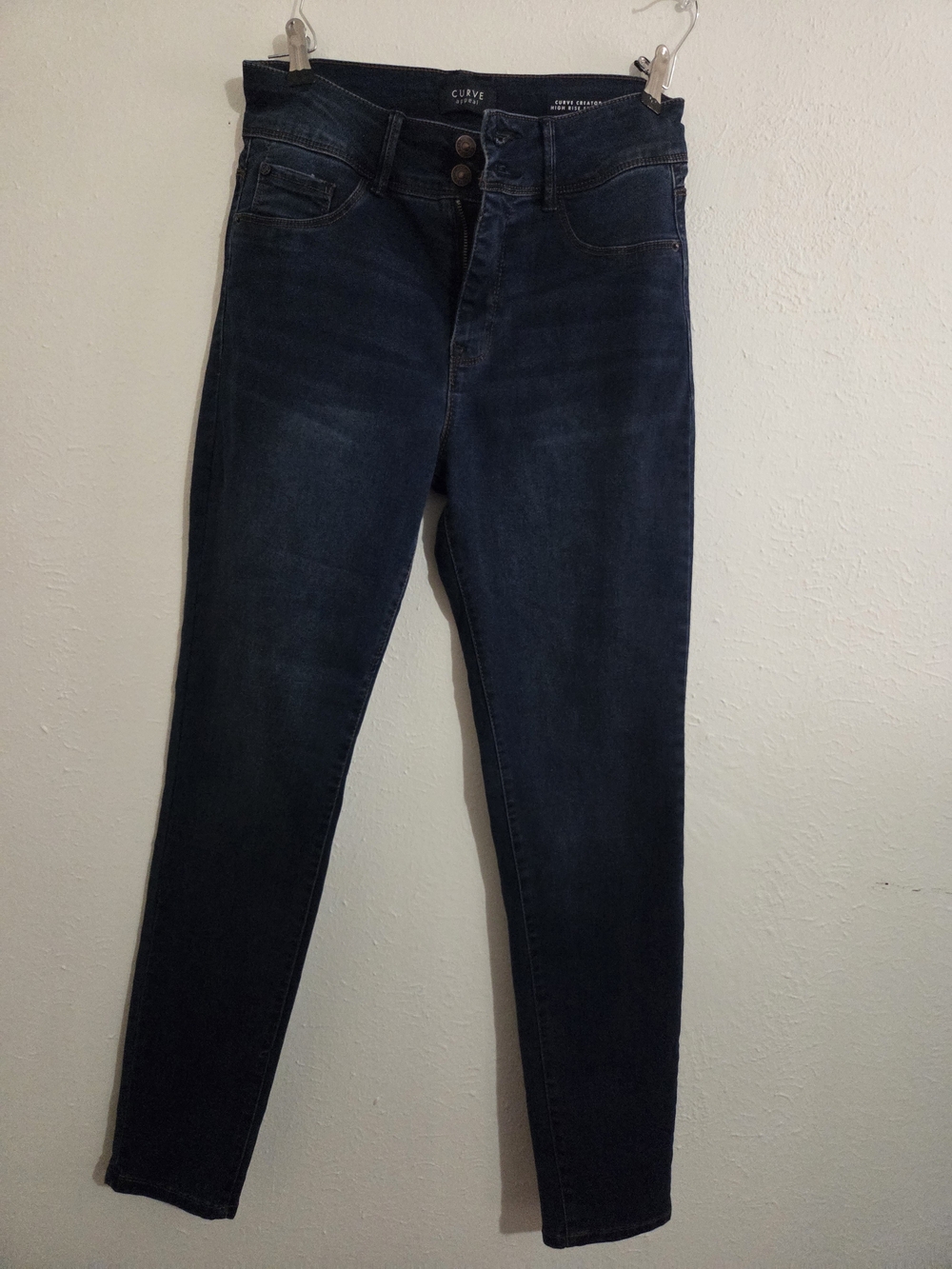 Curve Elite High-Rise Skinny Jeans - Dark Indigo